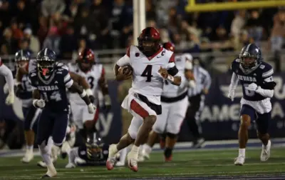 San Diego State scores early, often in 44-10 rout of Nevada