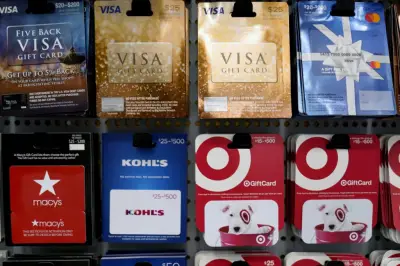 A warning about a new gift card scam called draining