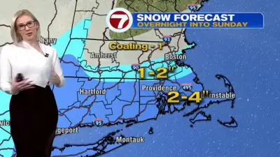 System set to bring up to 4 inches of snow to parts of Mass.