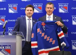 Chris Drury’s heaping praise on Vladislav Gavrikov gives look into Rangers’ mindset