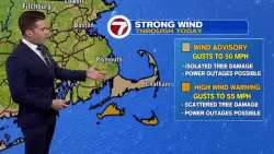 High wind warning in effect for Cape and Islands as nor’easter moves through