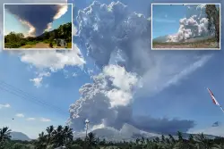 Indonesia’s Mount Lewotobi Laki Laki volcano erupts sending ash 11 miles high into sky