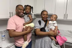 Almost 3 years after an explosion, a Gaithersburg family returns home